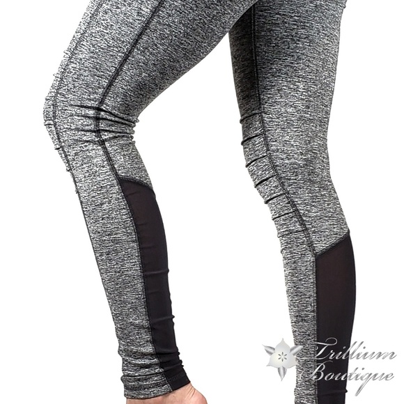 Puma Womens Moto Tight Dark Gray Heather - Picture 7 of 9